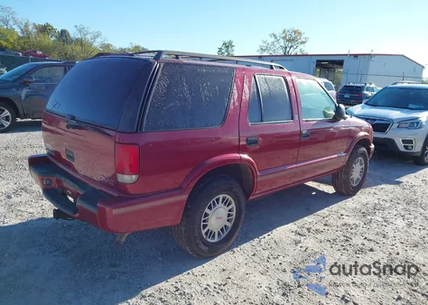 1998 GMC Jimmy Sls from USA, damaged, VIN 1GKDT13W1W2561792